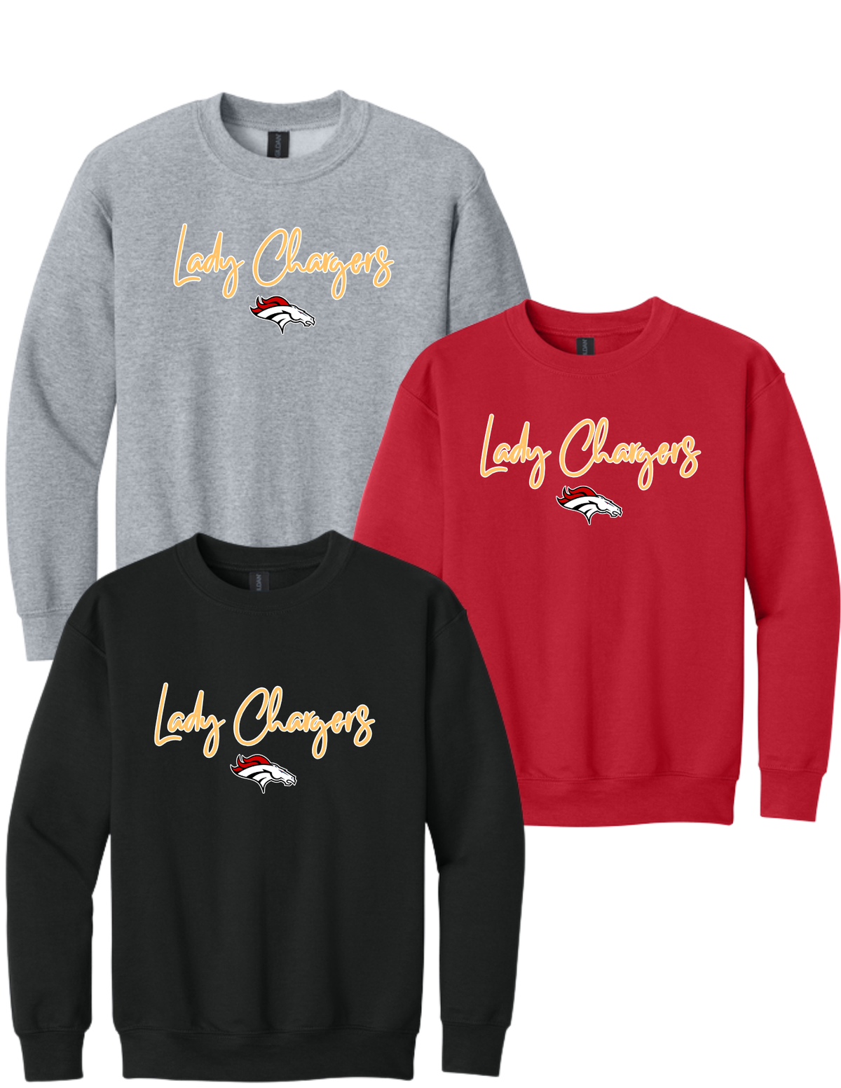 18000 & 18000B GILDAN Heavy Cotton Crewneck Sweatshirt (Youth & Adult) Design #2