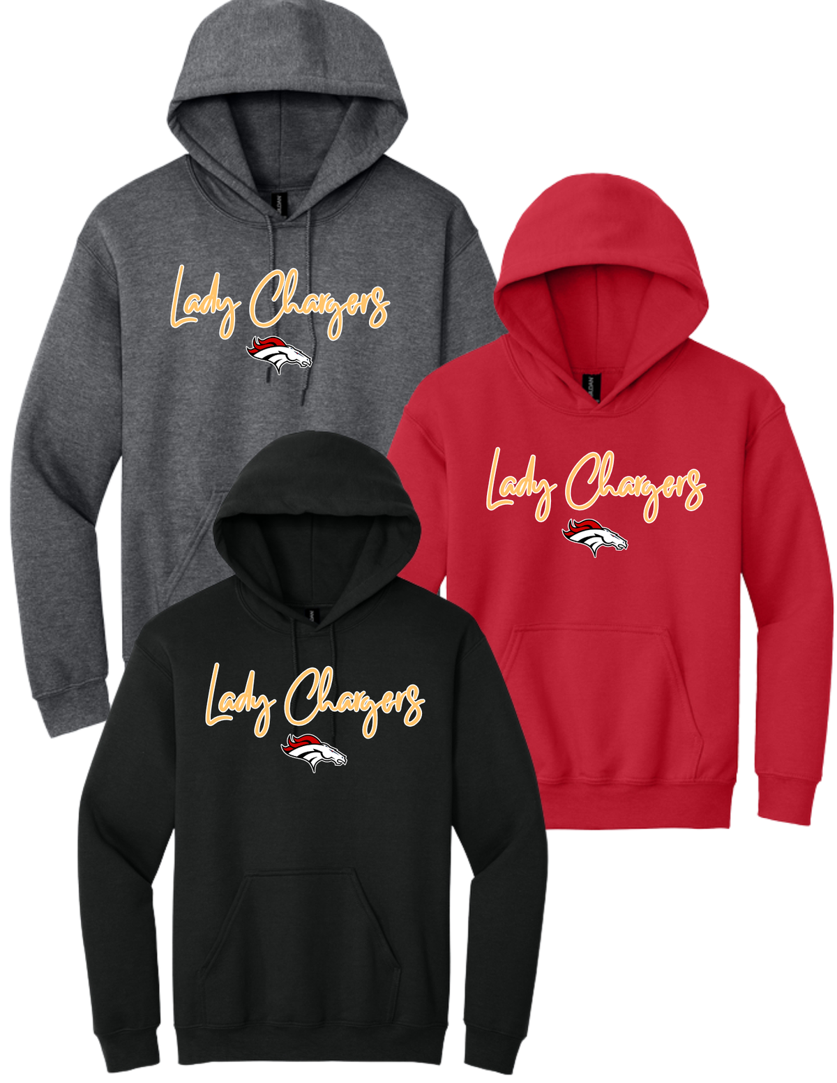 18500 & 18500B GILDAN Heavy Cotton Hooded Sweatshirt (Youth & Adult) Design #2