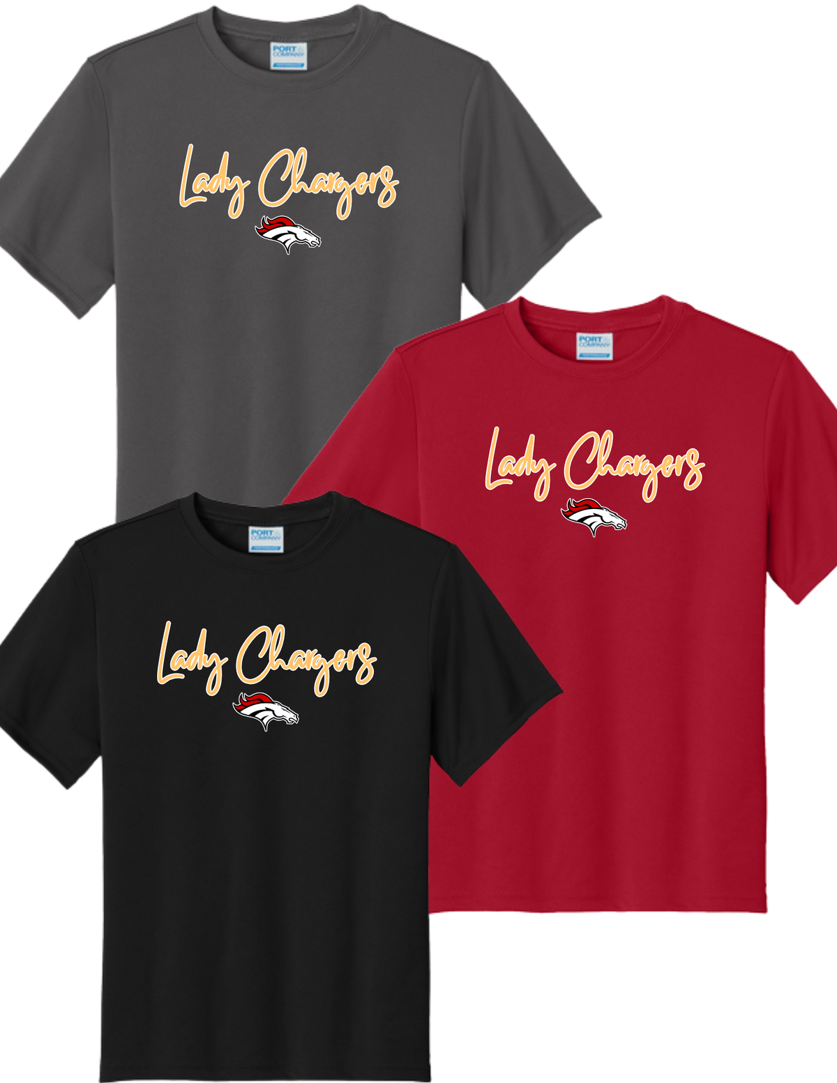 PC380 & PC380Y Port & Co Performance Tee (Youth & Adult) Design #2