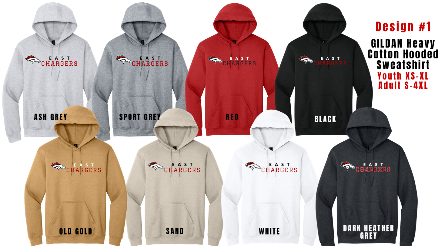 Youth Design 1 GILDAN Heavy Blend Hooded Sweatshirt 18500B