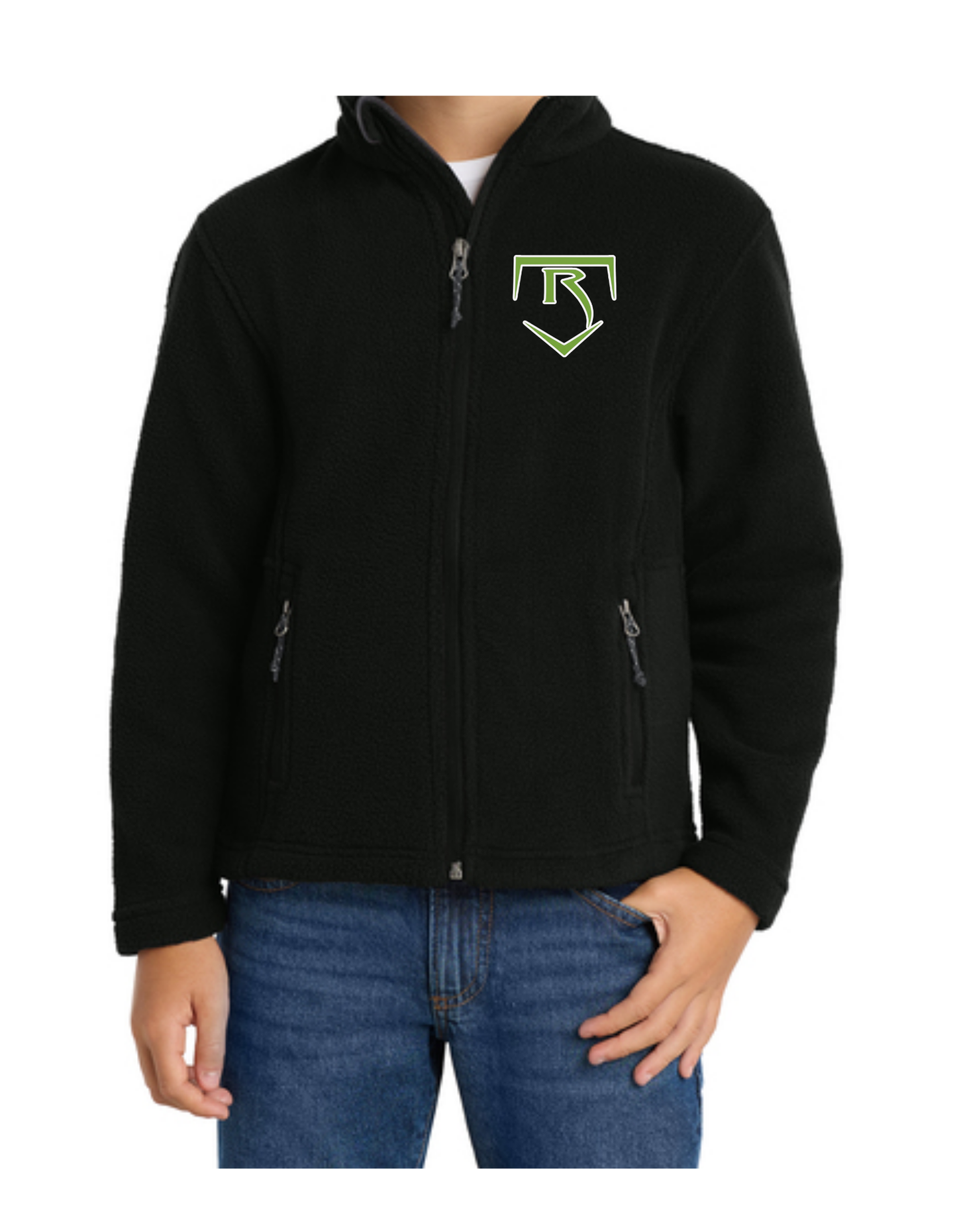 YOUTH Port Authority Embroidered Youth Value Fleece Jacket Y217