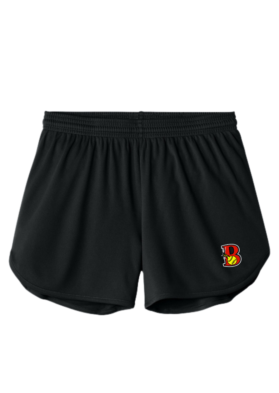 Womens Sport-Tek® Women’s Club 3” Track Short Design 3 - LST447
