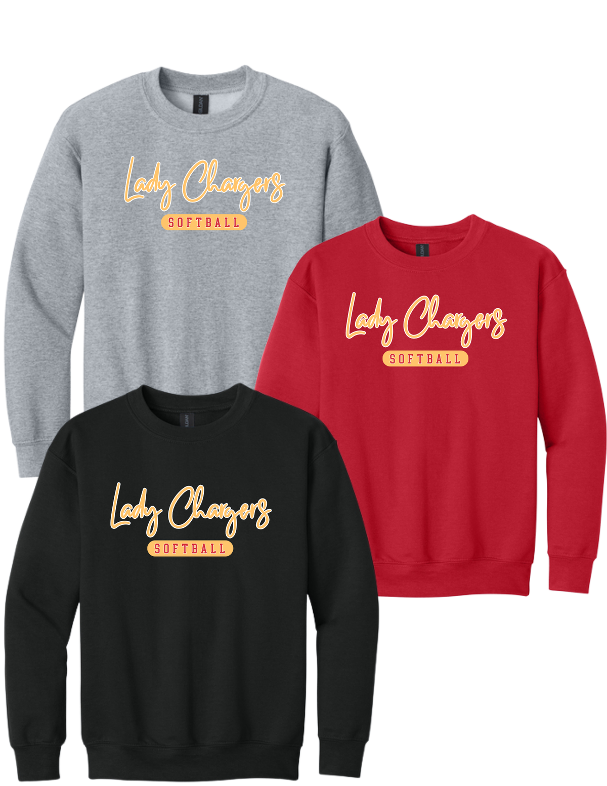 18000 & 18000B GILDAN Heavy Cotton Crewneck Sweatshirt (Youth & Adult) Design #3