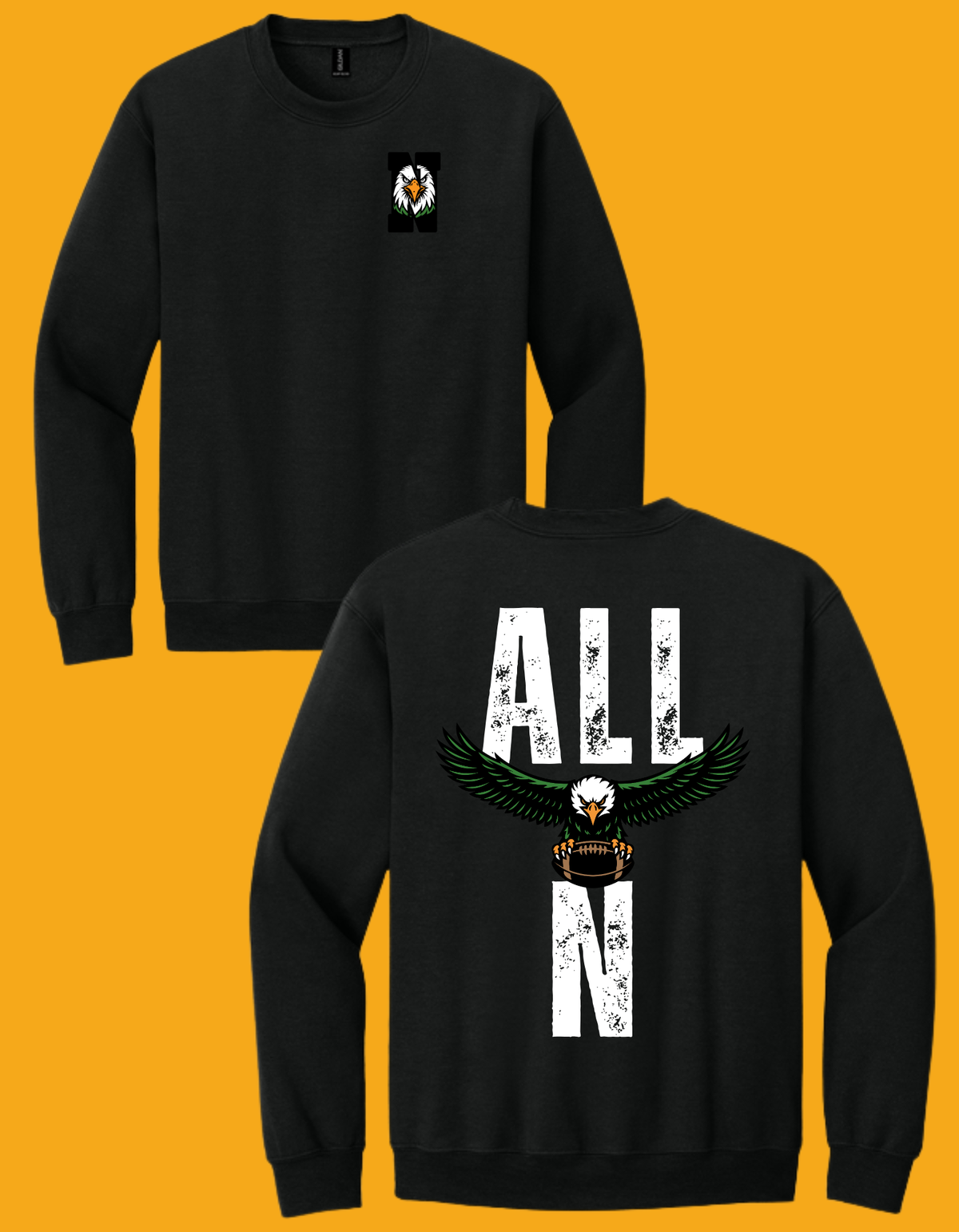 18000 & 18000B Gildan® Heavy Blend™ Crewneck Sweatshirt (Adult & Youth) Design #5