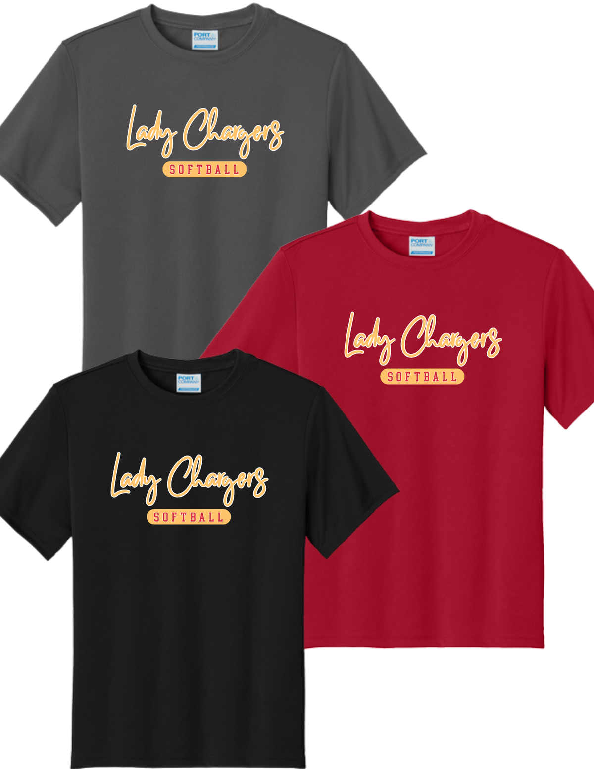 PC380 & PC380Y Port & Co Performance Tee (Youth & Adult) Design #3