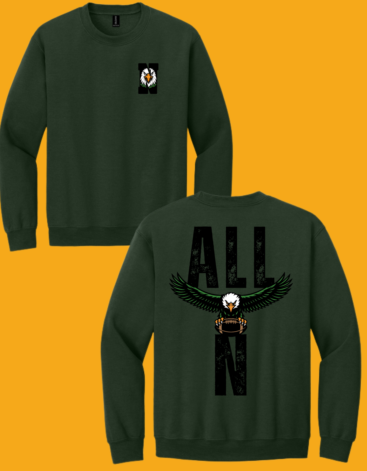 18000 & 18000B Gildan® Heavy Blend™ Crewneck Sweatshirt (Adult & Youth) Design #5
