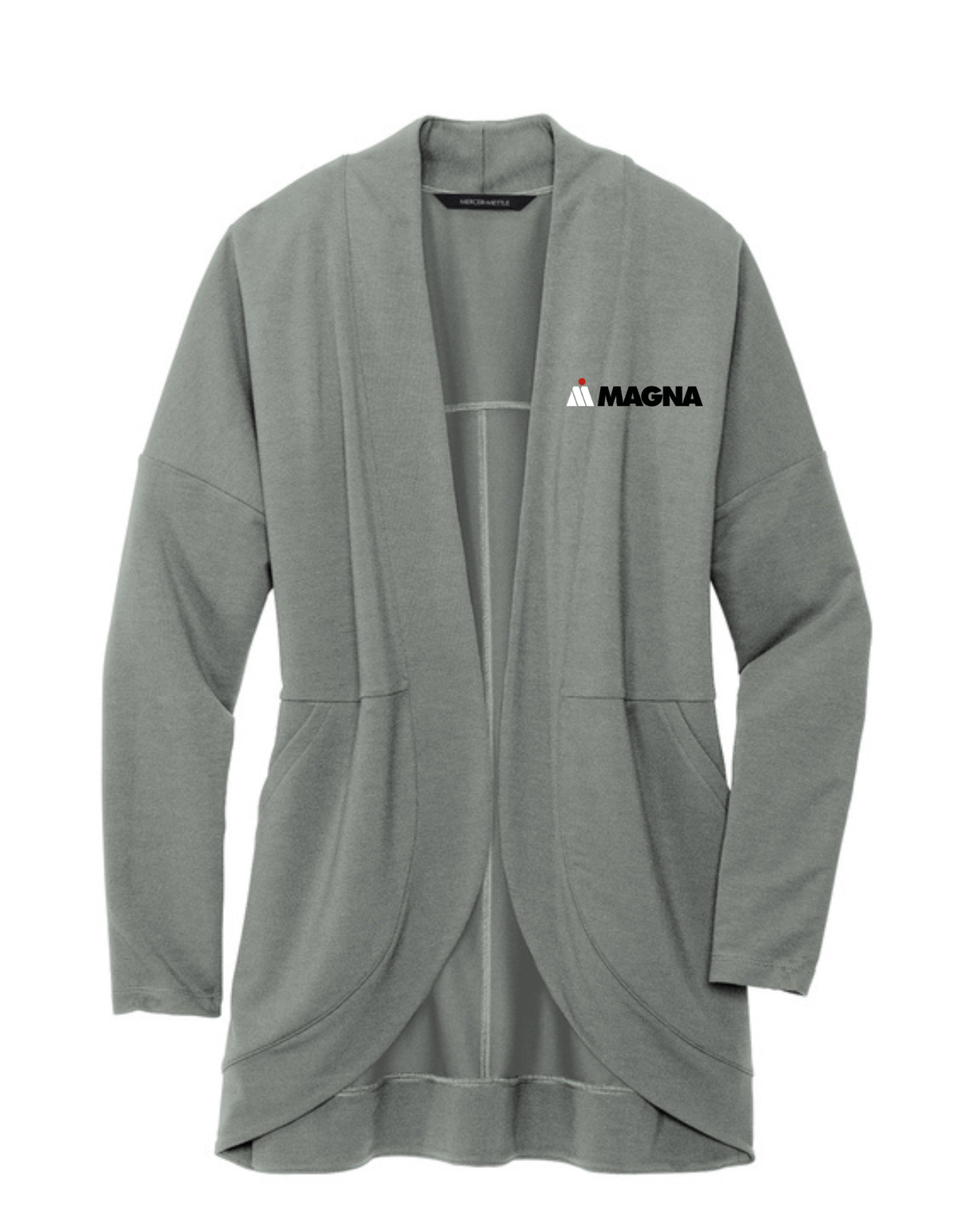 Embroidered Mercer+Mettle Women’s Stretch Open-Front Cardigan MM3015