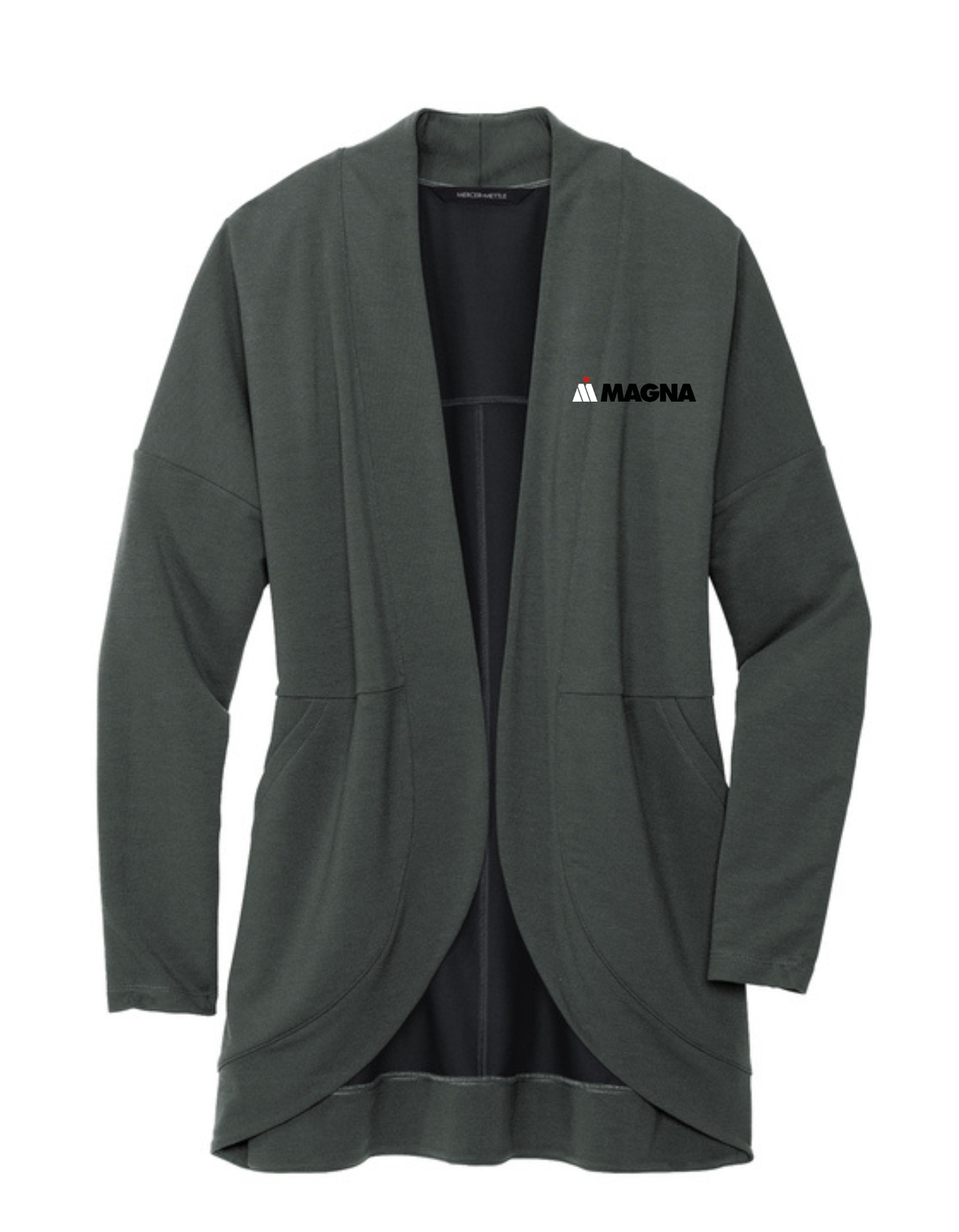 Embroidered Mercer+Mettle Women’s Stretch Open-Front Cardigan MM3015