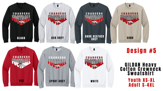 Adult Design 5 GILDAN Heavy Blend Crewneck Sweatshirt 18000