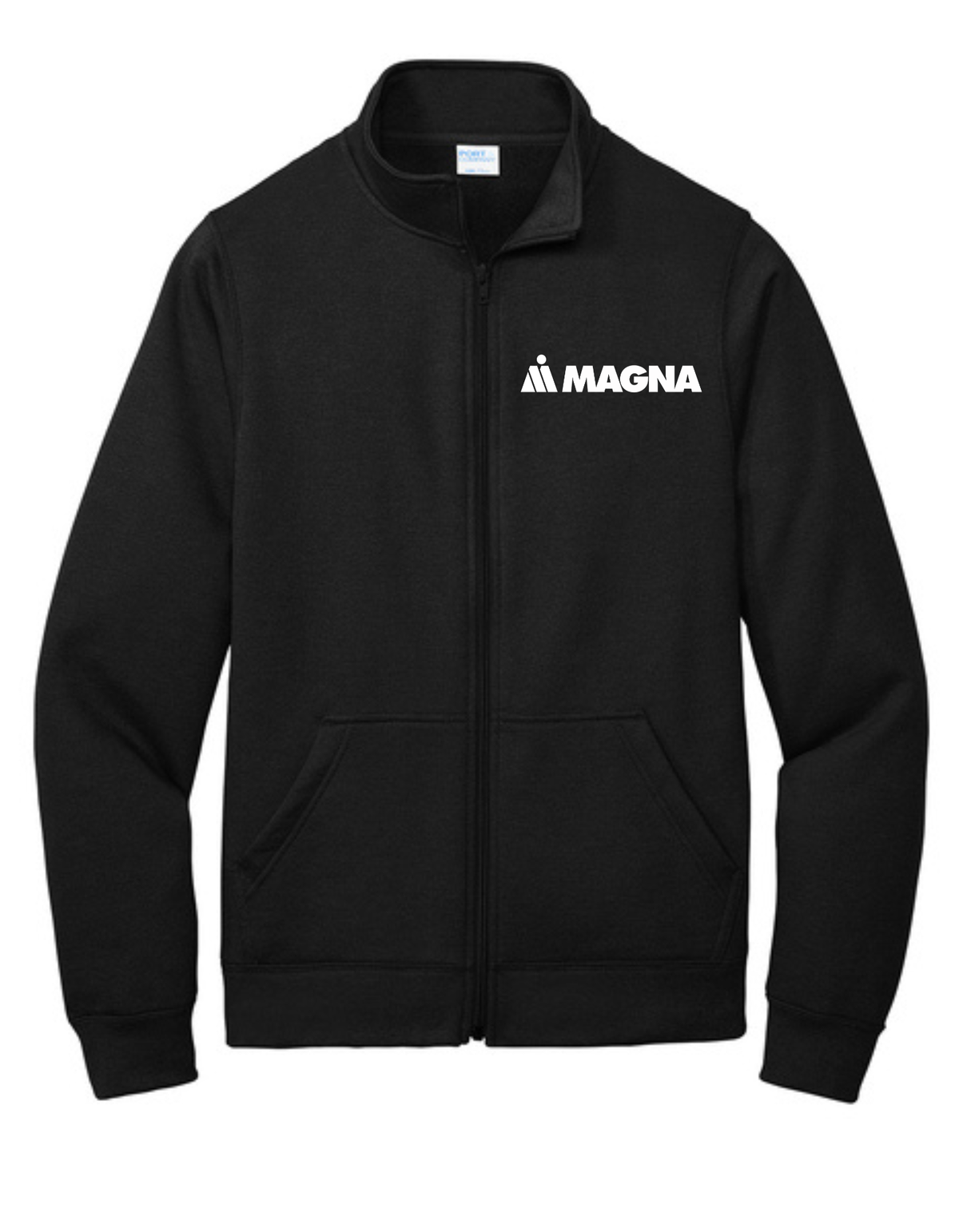 Embroidered Port & Co® Core Fleece Cadet Full-Zip Sweatshirt PC78FZ