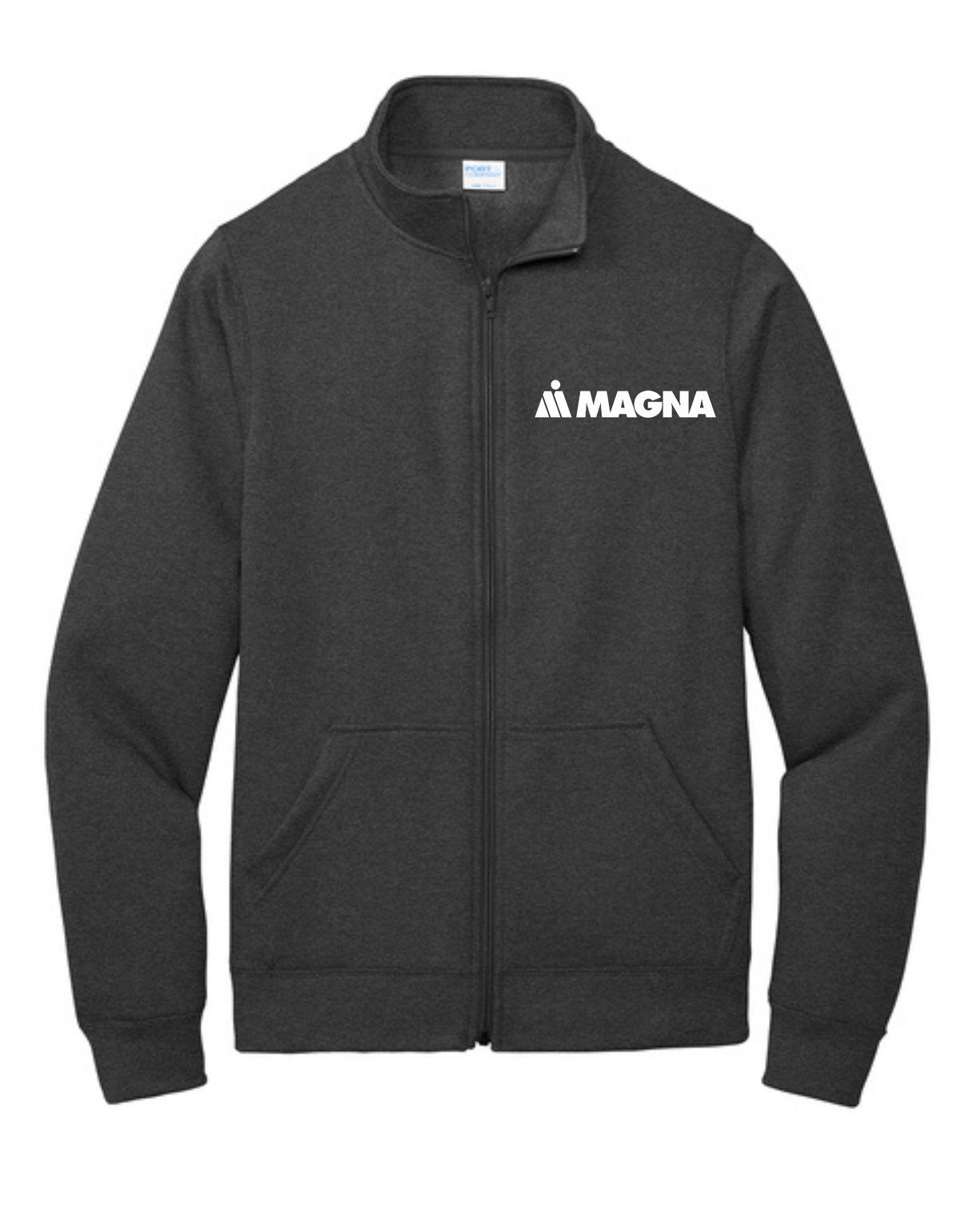 Embroidered Port & Co® Core Fleece Cadet Full-Zip Sweatshirt PC78FZ