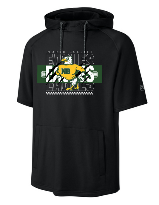 Adult Richardson Charge Performance Fleece Short Sleeve Hoodie Design 3 - RA7200SSH
