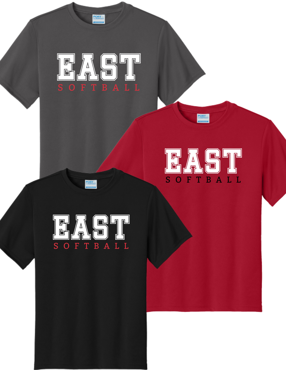 PC380 & PC380Y Port & Co Performance Tee (Youth & Adult) Design #5