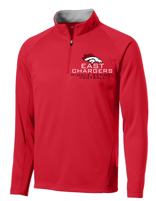 ADULT Sport-Tek Sport-Wick Fleece 1/4-Zip Pullover F243