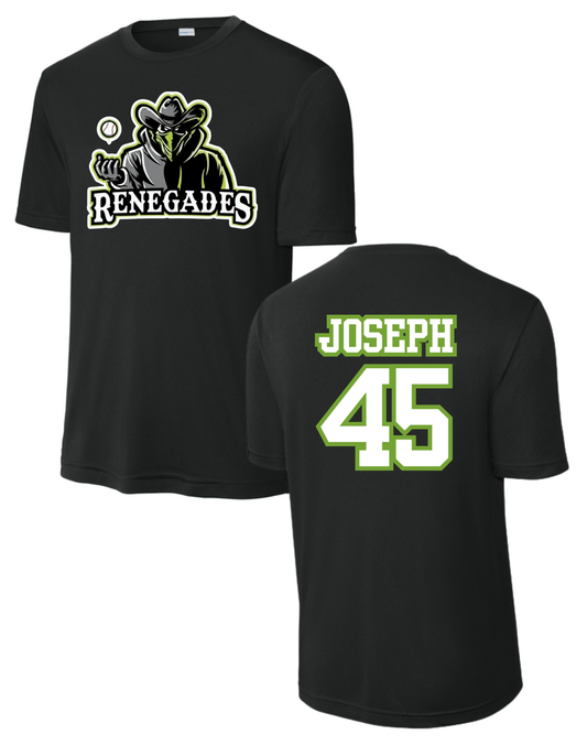 Youth Sport-Tek Posi-Charge Competitor Tee YST350 w/ Player Name & Number