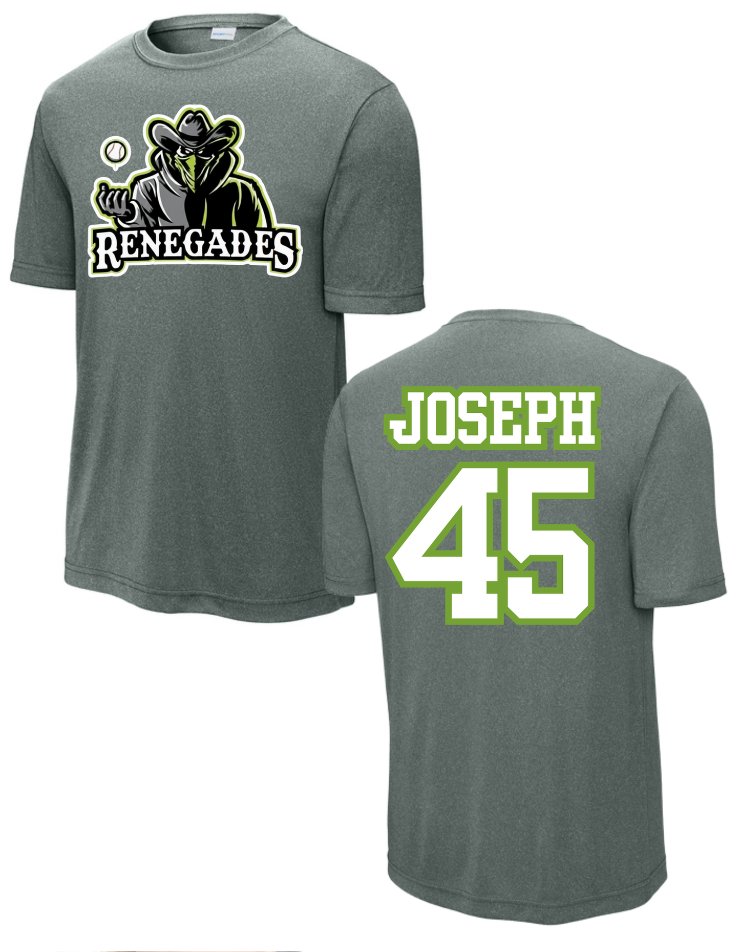 Youth Sport-Tek Posi-Charge Competitor Tee YST350 w/ Player Name & Number