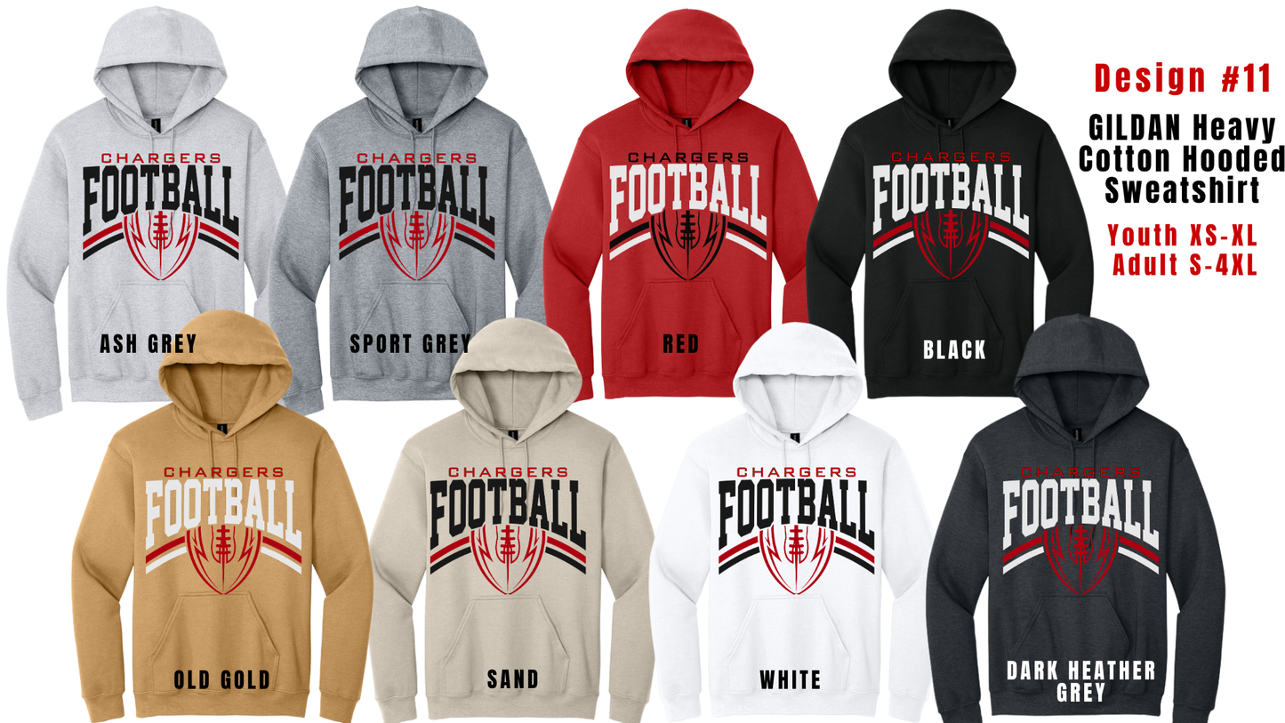Youth Design 11 GILDAN Heavy Blend Hooded Sweatshirt 18500B