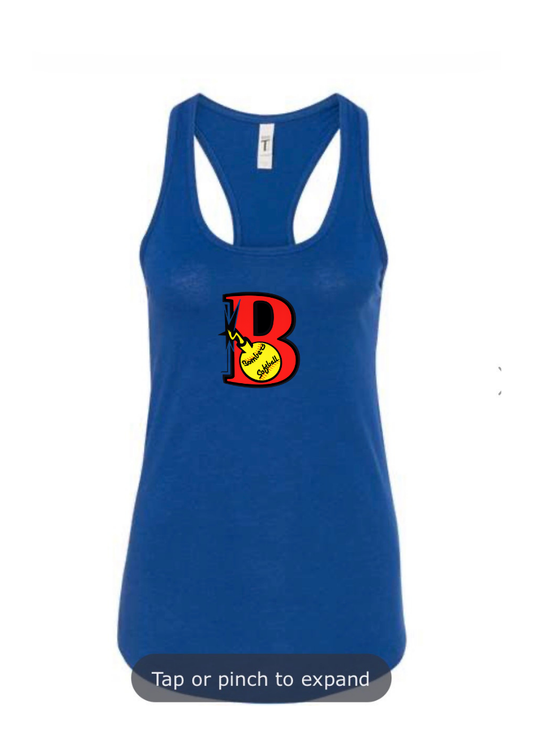 Womens Next Level Next Level Apparel Women’s Ideal Racerback Tank NL1533 - Design 3