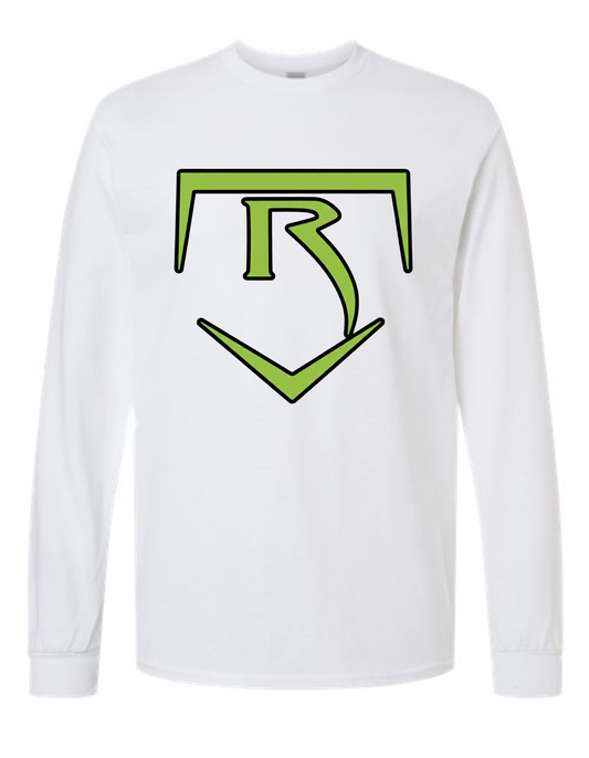 Adult GILDAN Heavy Cotton Long Sleeve Printed  T-Shirt 5400