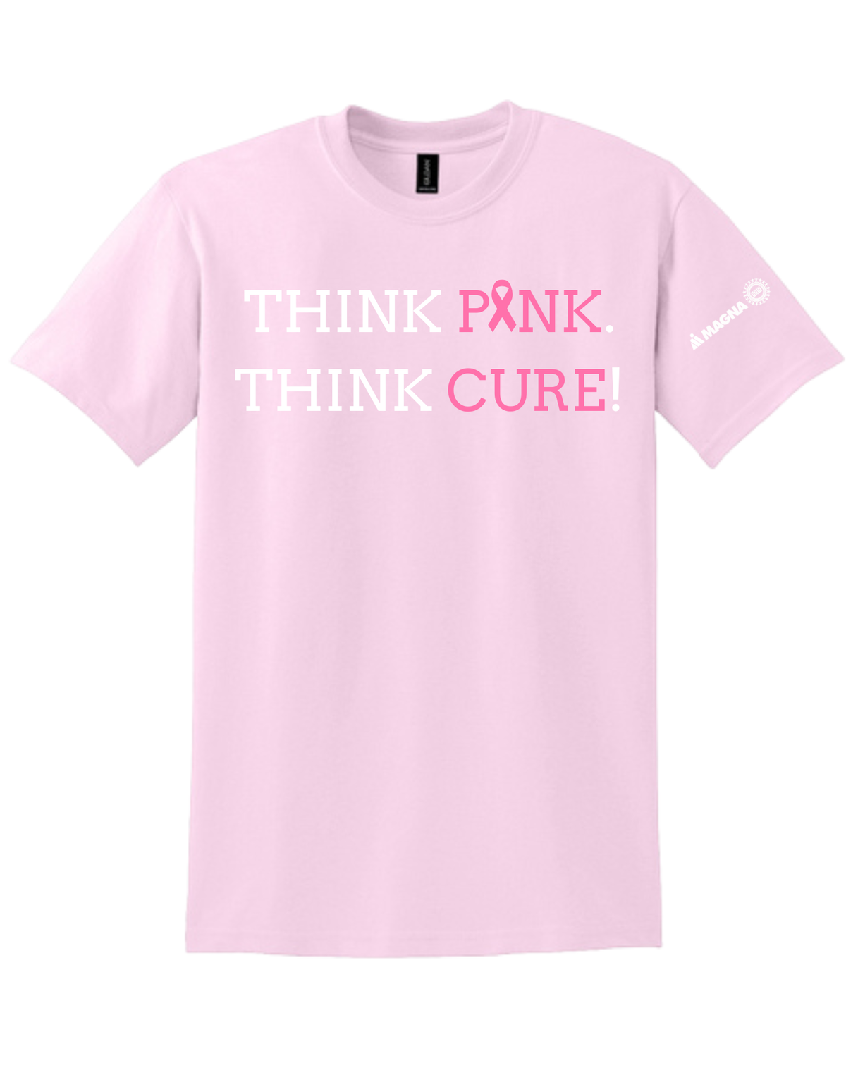 GILDAN Unisex DryBlend T-Shirt - 8000 - Think Pink