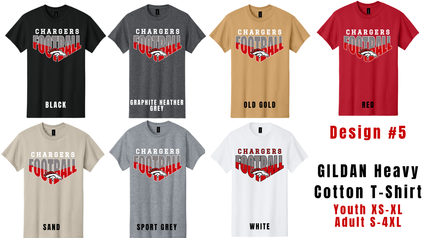 Adult Design 5 GILDAN Heavy Cotton T-Shirt 5000