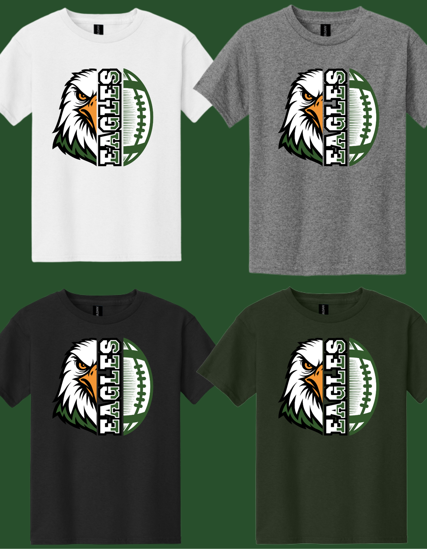 YOUTH GILDAN Heavy Cotton T-Shirt Design 7 - 5000B