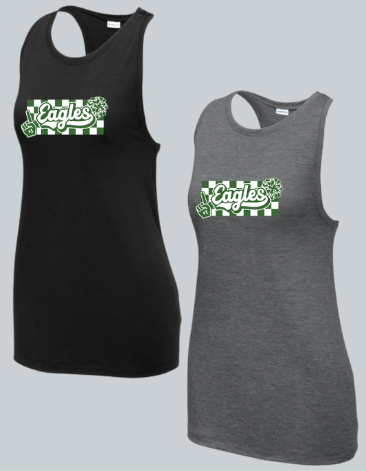 Women's Sport-Tek Women's PosiCharge Tri-Blend Wicking Tank  Design 8 - LST402