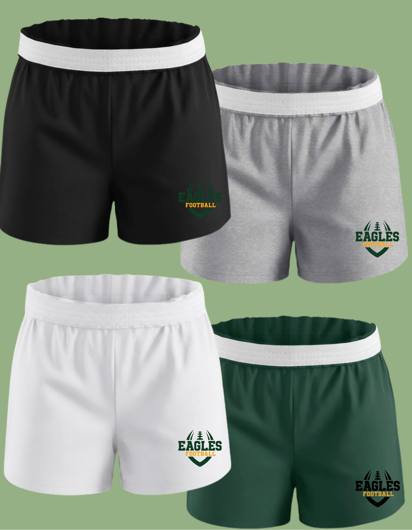 Youth Boxercraft Youth Essential Spirit Shorts Design 10 - BY6504 - S&S